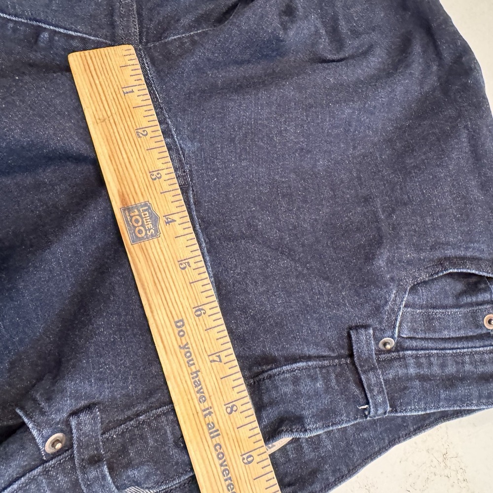 Duluth Trading Co Cropped Jeans Women's‎ Size 10 Blue Denim Pockets 30x22 - Picture 6 of 8